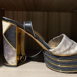 Ferragamo Gaga high heels